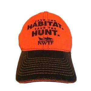 Save the Habitat Save the Hunt Orange hat
